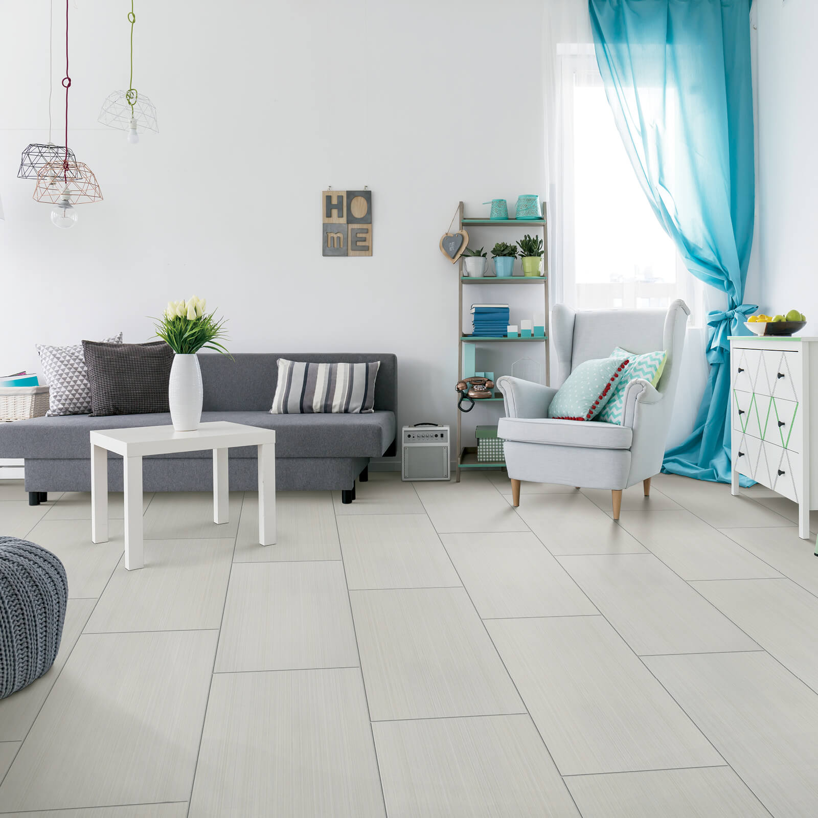 Tile flooring for living room | Right Carpet & Interiors