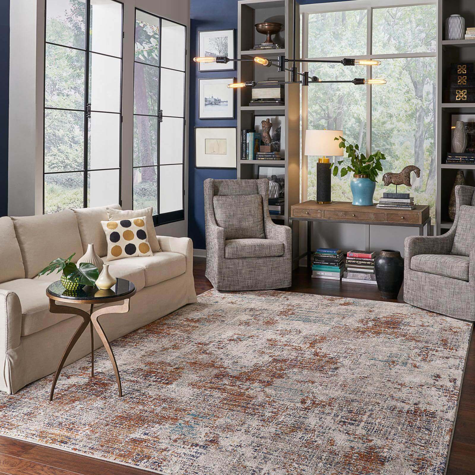 Living room Area rug | Right Carpet & Interiors